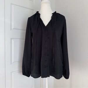 Elegant Black Women's Top